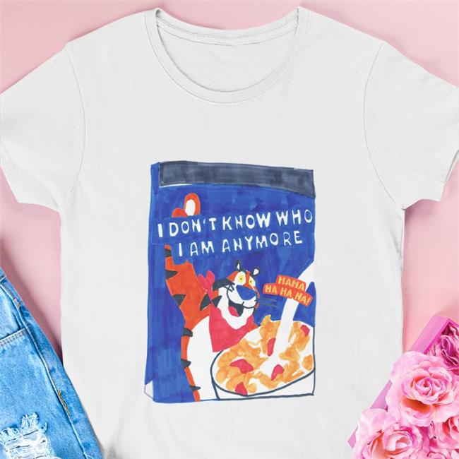 I Don't Know Who I Am Anymore Frosted Flakes T Shirt
