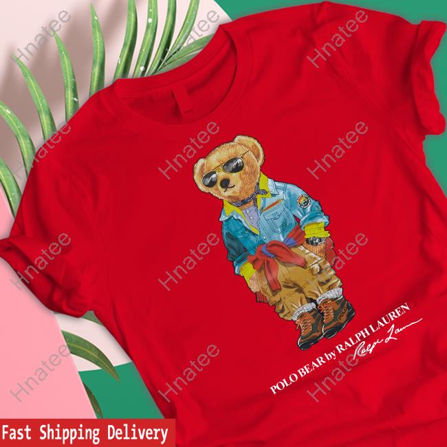 Polo Bear Ralph Lauren Long Sleeve Tee Shannon Sharpe