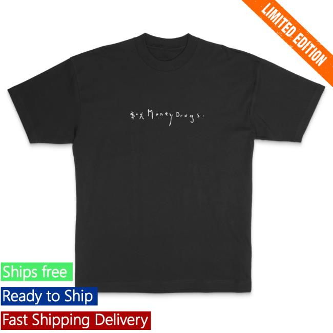 Official Lucki Merch Deadboylife SMD Lucki Tees (Black) Deadboylife Lucki's S*X M*Ney Dr*Gs Album.