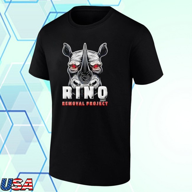 Rino Removal Project Logo Shirt