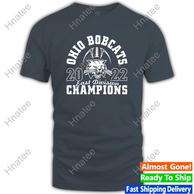 Bobcats 2022 East Division Champions Tee Ohio Football