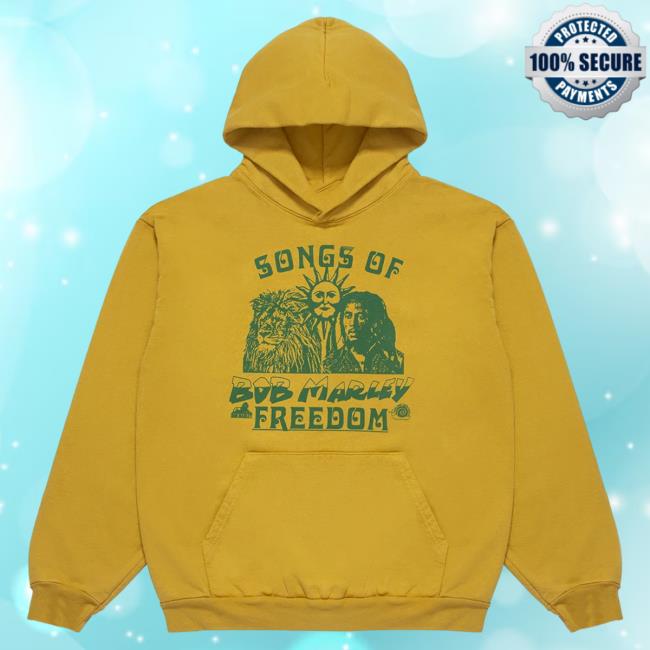 Official JuiceStore Juice Store Online Ceramics "Songs Of Freedom'' Popover Hoodie (Yellow) Edison Chen