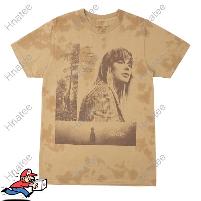 Official Taylor Swift Store Seven Tie Dye T-Shirt