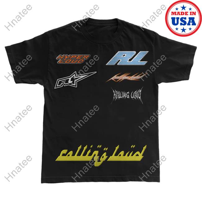 Official Rolling Loud Shop Merch Rl Super Moto World Tour Black Tee Shoprollingloud