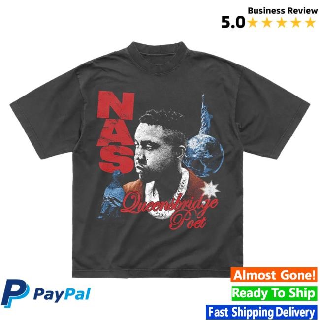 Official Nasir Jones Shop Nas Merch Queensbridge Poet Shirts Nasirjones