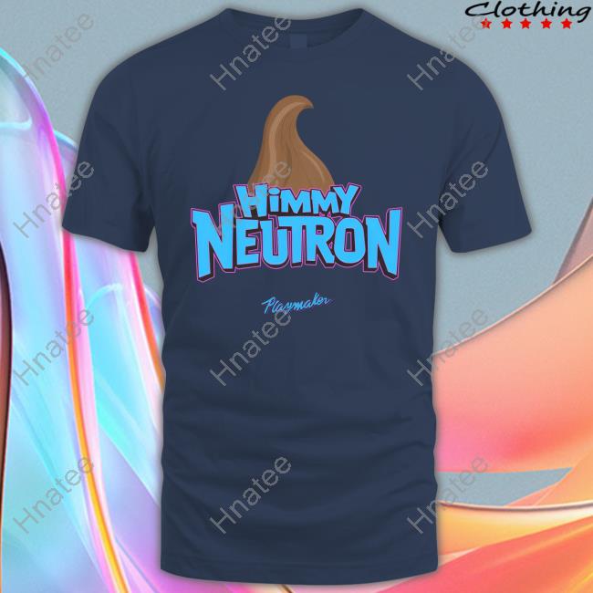 Official Playmaker Brand Merch Playmaker Jimmy Neutron Tee Shirt