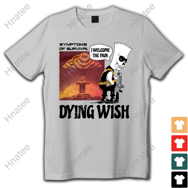 Dying Wish I Welcome The Pain Crewneck Sweatshirt