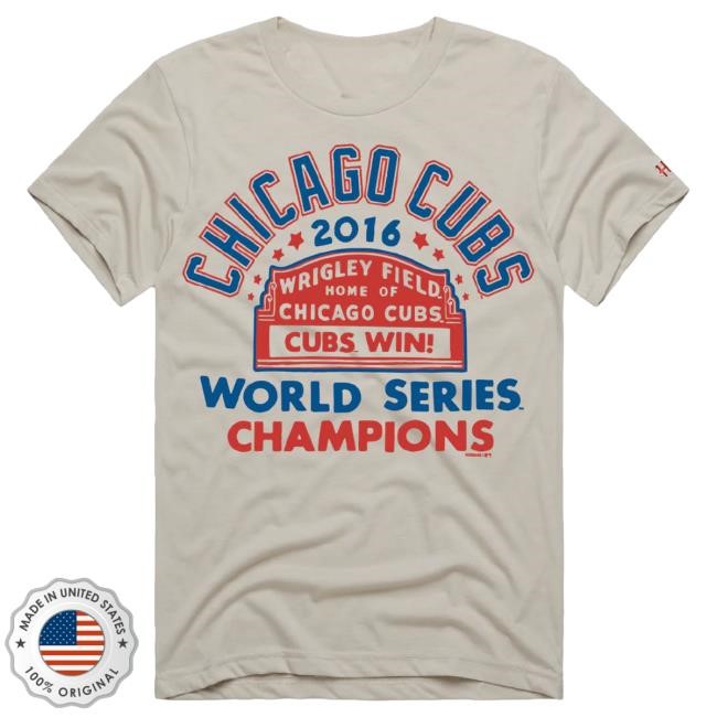 Stadium Style Cubs Marquee T-Shirt by Homage Ivy Shop