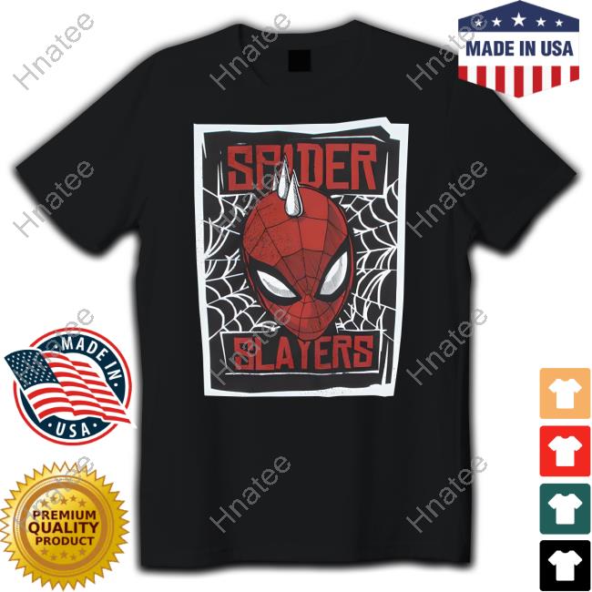 Spider Punk Merch Spider Slayers Poster Crewneck Sweatshirt Heroesvillains