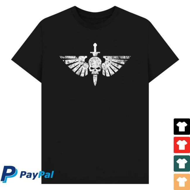 Space Marines Battleworn Insignia Tees Official Warhammer Merch Store Shop