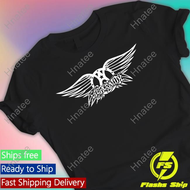 Official Aerosmith Merch 50Th Logo T Shirt