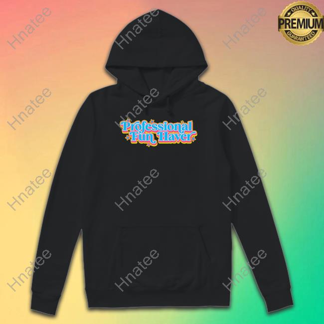 Dizzy Dyl Merch Professional Fun Haver Black Hoodie