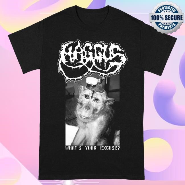 Official Reality Fade Merch Store Haggus 'What's Your Excuse?' Long Sleeve Shirt RealityFade