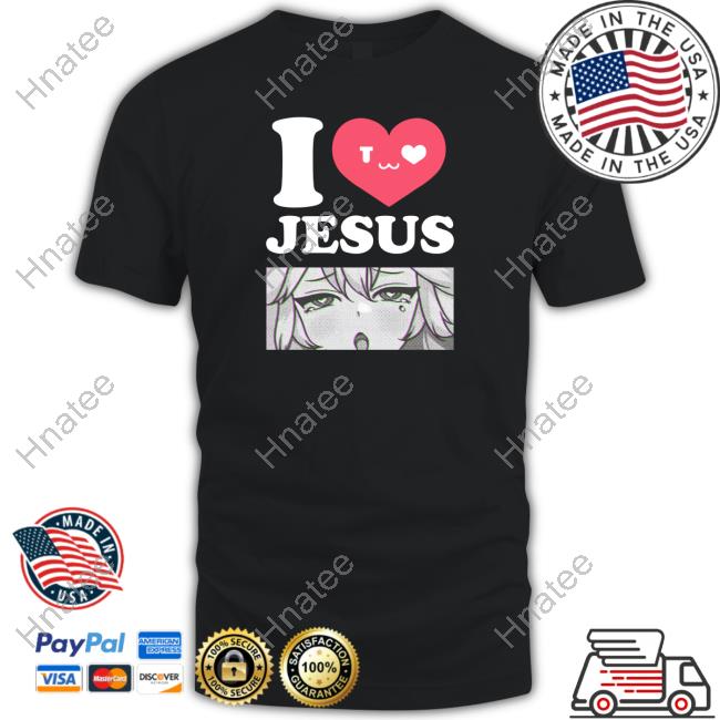 Vshojo I Love Jesus Sweatshirt