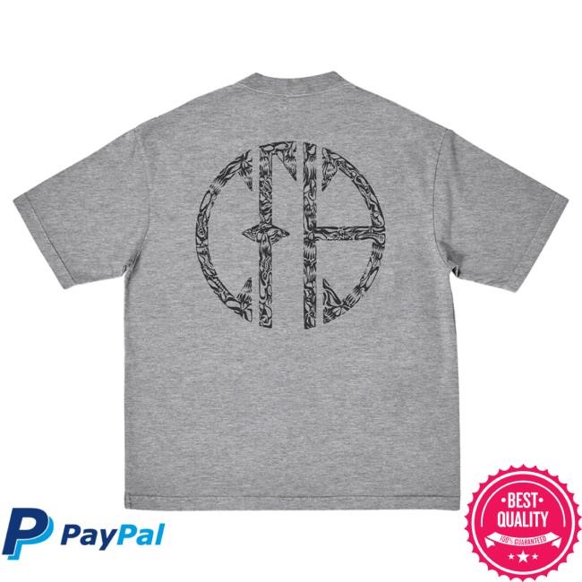 Official Pantera Merch Store Shop Heather Gray Angry Logo Hot Shirt