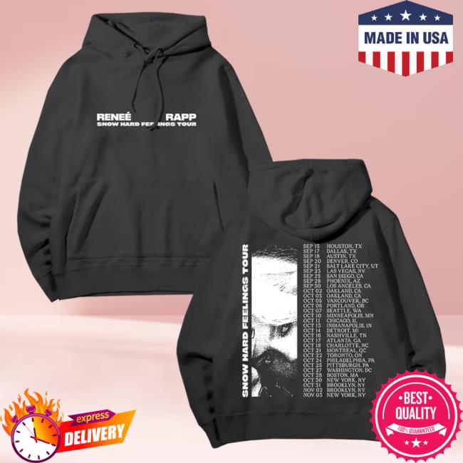Official Renee Rapp Merch Store Reneé Rapp Snow Hard Feelings Tour Hoodie Renee Rapp Clothing Shop ReneeRapp