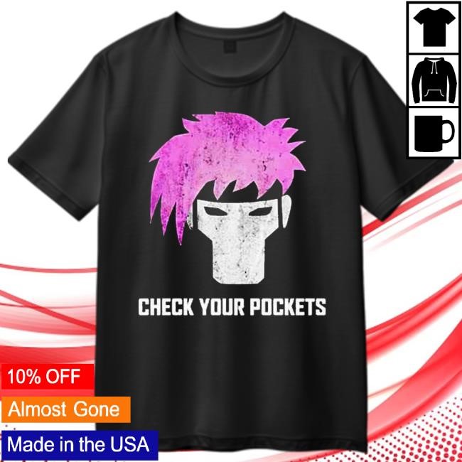 Check Your Pocket Tee Shirt