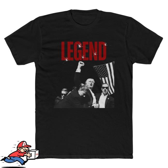 LEGEND - Trump Essential T Shirt | Vote Donald Trump | USA Flag | Best Not Miss | Make America Great Again | Trump 2024