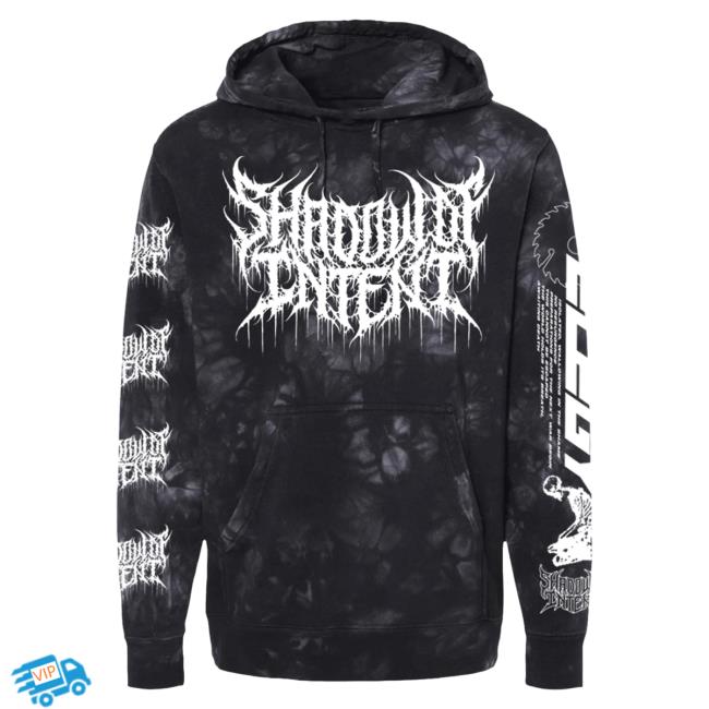 Official Indie Merch Store Shadow Of Intent Brutal Logo Tie Dye Sweatshirts Black Tie-Dye Indiemerchstore