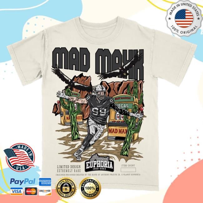 Official Maxx Crosby Tshirt #500