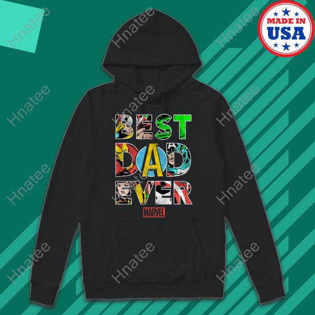 Marvel Best Dad Ever Long Sleeve Shirt