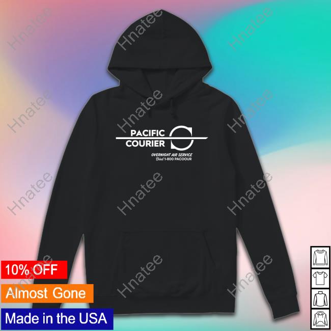 Pacific Courier Overnight Aire Service Original Long Sleeve Tee Forest