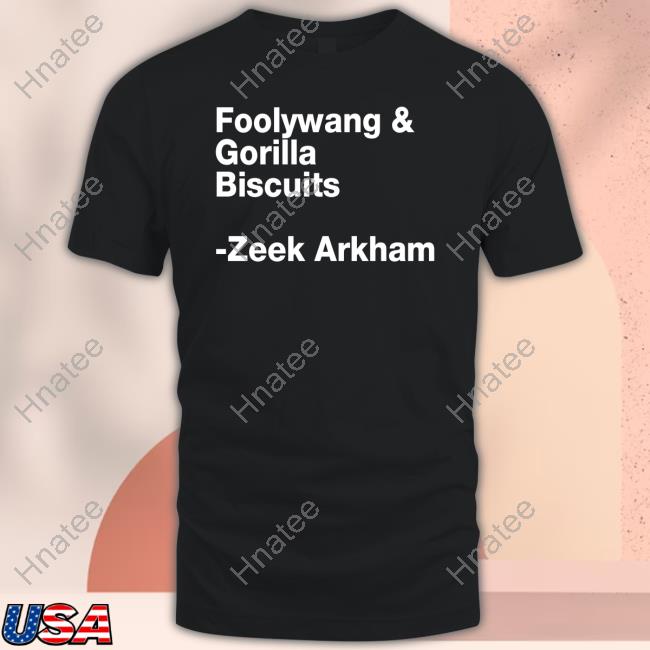 Official Foolywang & Gorilla Biscuits T-Shirt