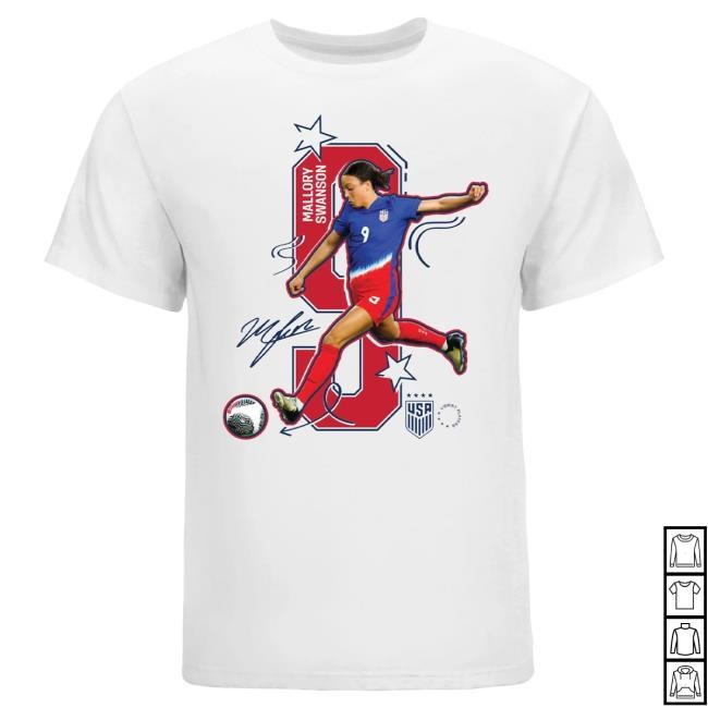 USWNT Mallory Swanson White Shirt