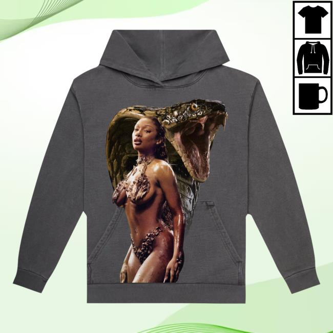 Official Megan Thee Stallion Merch Cobra Cover Hoodie