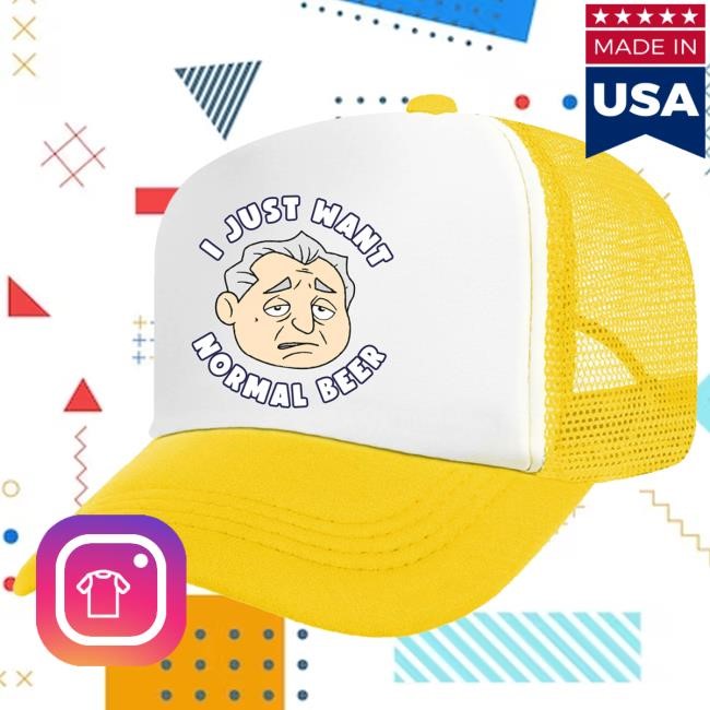 New Norm Normal Beer Yellow Hat The New Norm