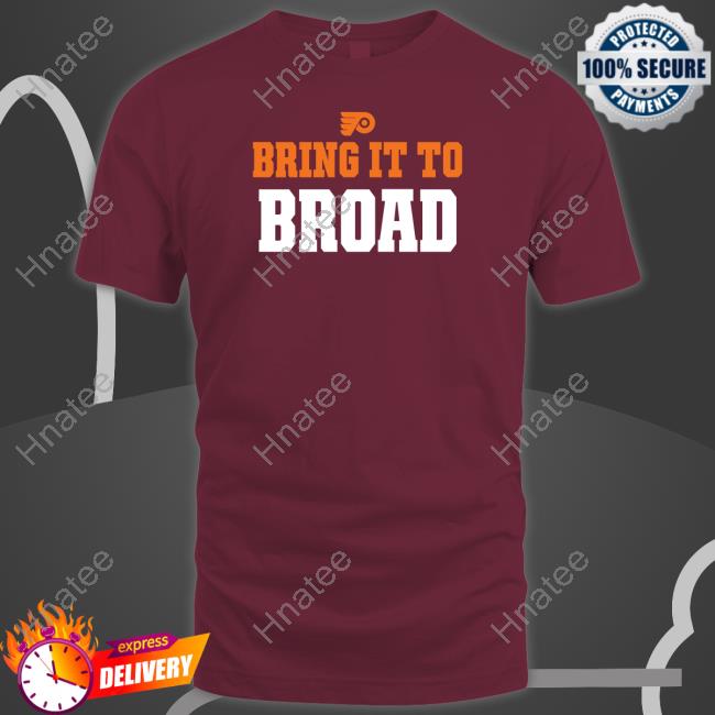 Philadelphia Flyers Bring It To Broad Tee