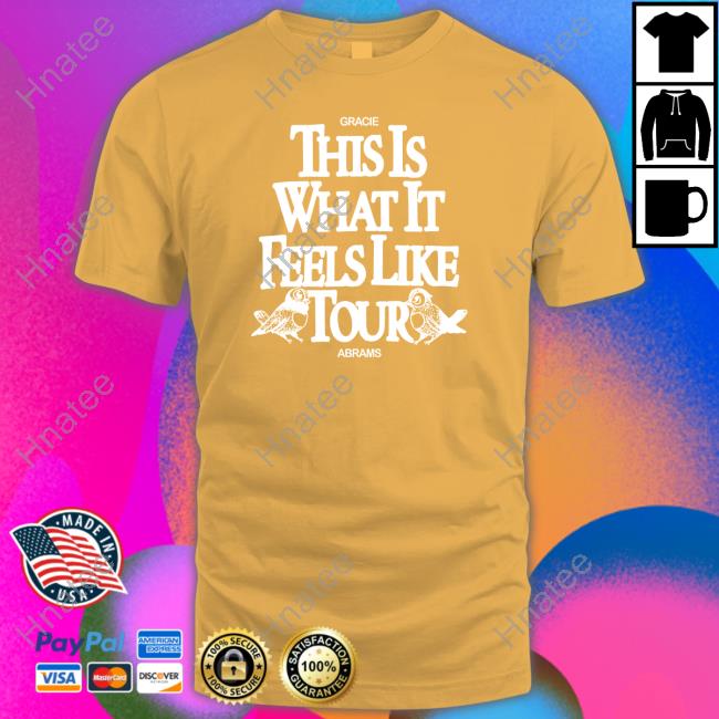 Gracie Abrams This Is What It Feels Like Tour Long Sleeve T Shirt
