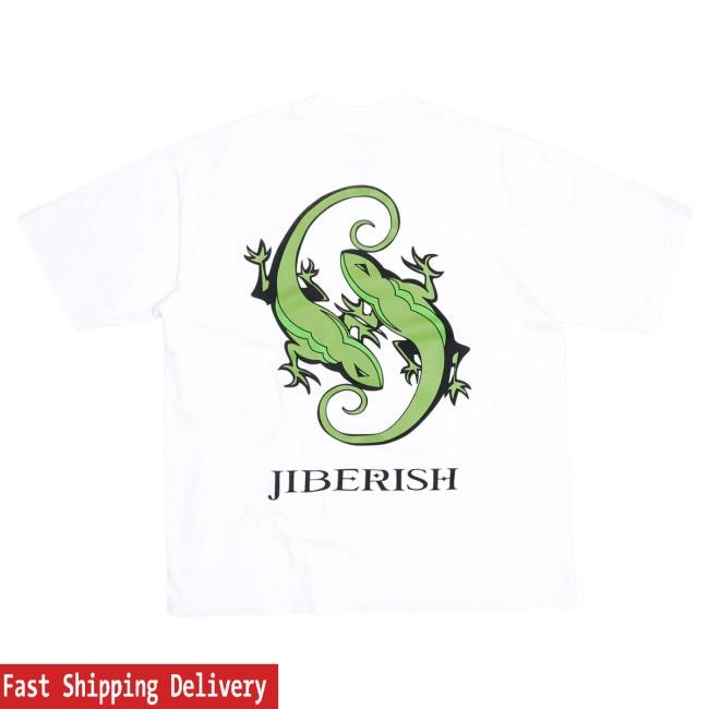 Official Jiberish Twin Lizzy Tshirt White