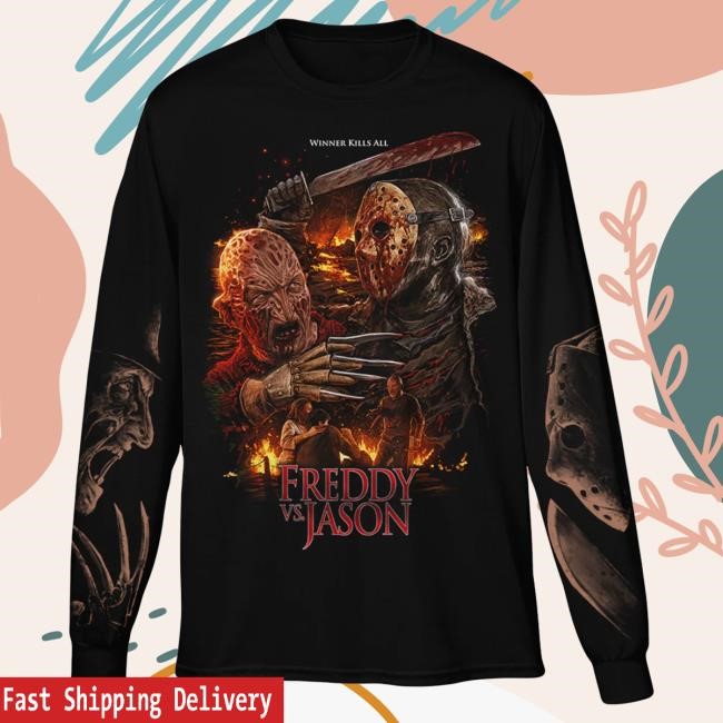 Official Gutter Garbs FvJ: Winner Kills All - Long Sleeve T-Shirts GutterGarbs