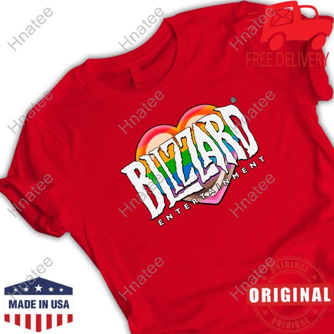 Official Blizzard Entertainment 2024 Pride Tee Shirt