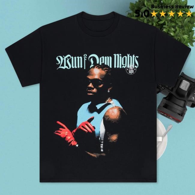 Official Gunna Merch Store Wun Of Dem Nights T-Shirt
