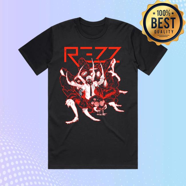 Rezz Merch Rezz - Quelaag - Black T-Shirts