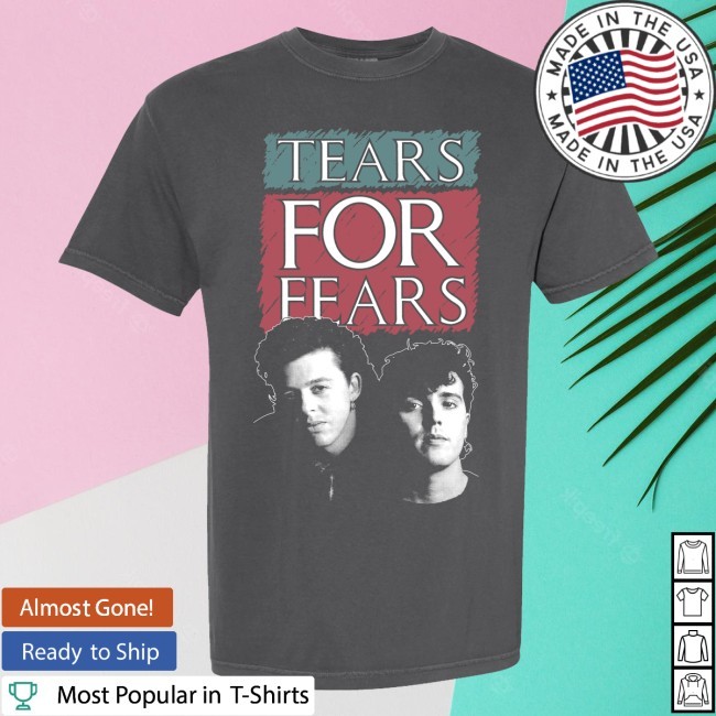 Vintage Photo T Shirt Tears For Fears