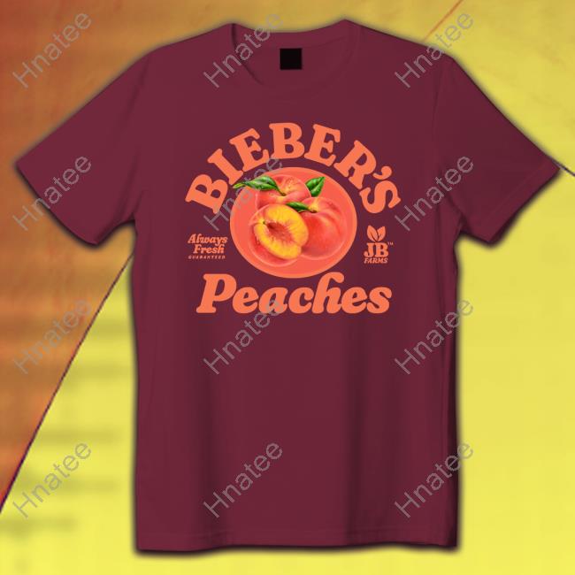 Bieber's Peaches Shirt
