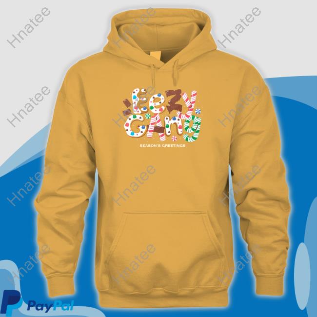 Berleezy Merch Ez Holiday Cookie Hoodie