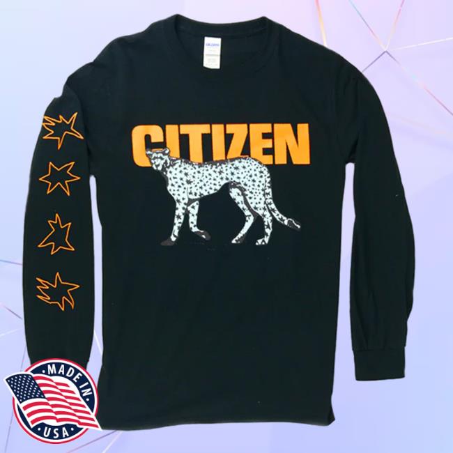 Official Run For Cover Records Citizen Cheetah Long Sleeve Shirts