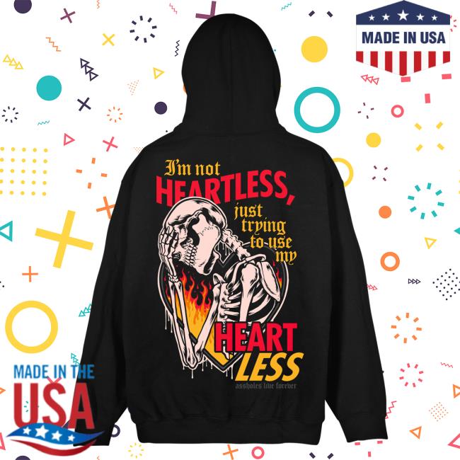 Official Linda Finegold Merch Store Heartless Long Sleeve Black Lindafinegold Shop