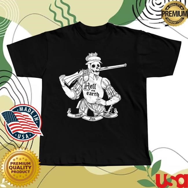 Chapo Trap House Merch Hell on Earth Skeleton Hot Shirt