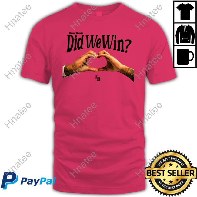 Damar Hamlin Did We Win T-Shirt Chasing Millions Shop Hamlinisland