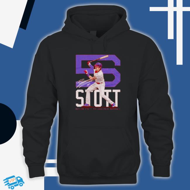 Official Bryson stott philadelphia baseball bold number Hooded Sweatshirt