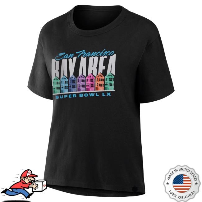 Stadium Ready Super Bowl LX NFL Building Row T-Shirt Style