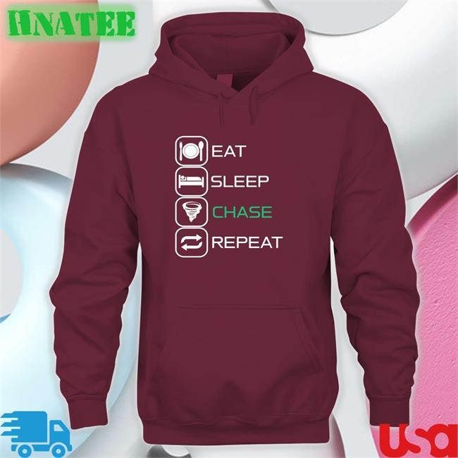 The Wx Store Eat Sleep Chase Repeat Shirt 2022 Reed Timmer PhD