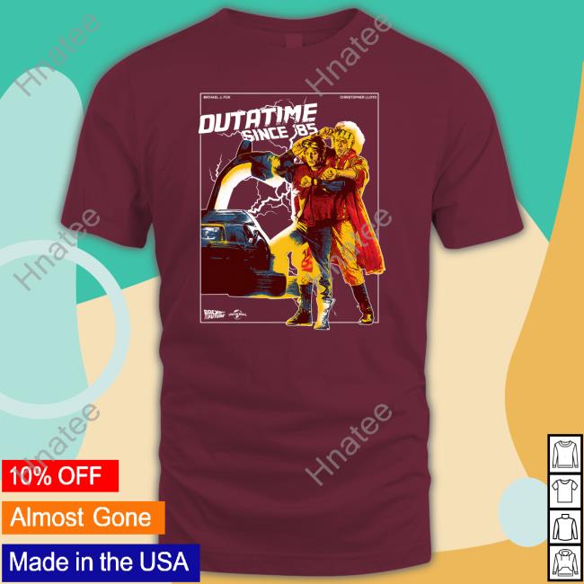 Back To The Future Doc And Marty Outatime Since 85 Tee