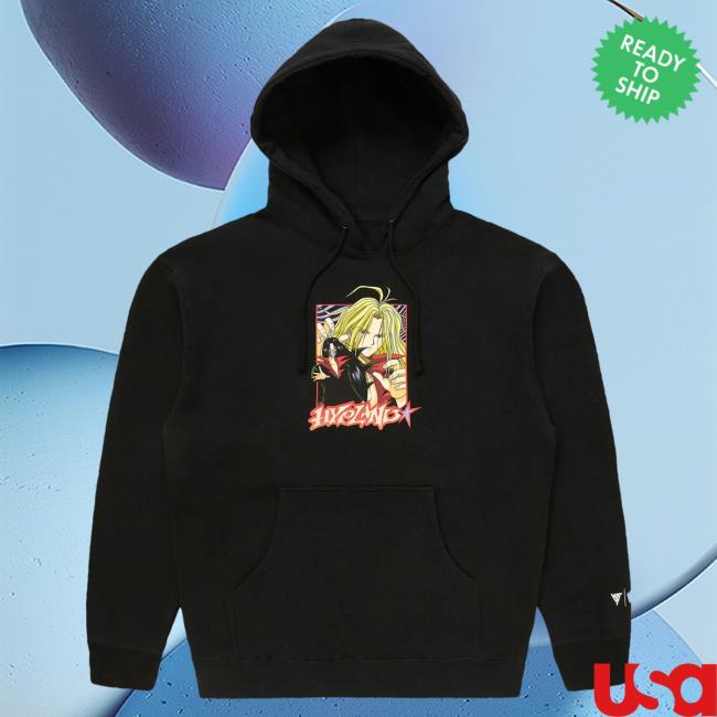 Official Hypland Clothing Merch Store Hypland Yyh Karasu Star Crew neck (Black)
