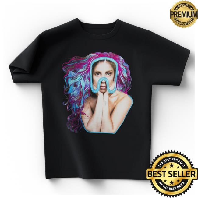 ARTPOP Marker Collage Mask Tee Shirt Lady Gaga Merch Shop